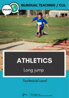 Vista previa - Tarjetas / Manipulativos - Athletics⎮Long Jump - Technical card Bilingual (English, CLIL) - Portada