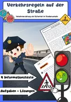 Vorschau - Arbeitsblätter - Verkehrserziehung Grundschule: Materialpaket - Seite 1