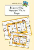 Vorschau - Spiele - Bingo: Weather/Wetter - Deckblatt