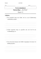 Vorschau - Arbeitsblätter - Die Welle (Morton Rhue) – Kapitel 12: Textverständnistest mit Lösung - Seite 1