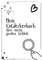 Vorschau - Mal- und Bastelvorlagen - Gefühle - entdecken, wahrnehmen und ausdrücken - Seite 1