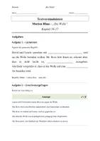 Vorschau - Arbeitsblätter - "Die Welle" (Morton Rhue) – Kapitel 16 & 17: Verständnistest mit Lösung - Seite 1