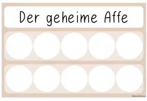 Vorschau - Anderer Materialtyp - Belohnungssystem - Der geheime Affe - Seite 3
