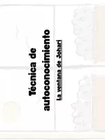 Vista previa - Unidades / Secuencias / Situaciones de Aprendizaje - Ventana de Johari - Portada