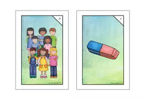 Vorschau - Arbeitsblätter - Story walk "school things" // Lesespaziergang Englisch - Seite 2