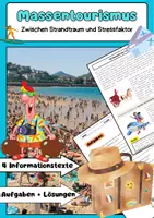 Vorschau - Arbeitsblätter - Massentourismus Materialpaket: Auswirkungen, Probleme & Mallorca - Seite 1