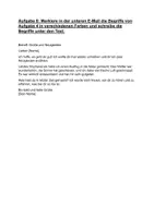 Vorschau - Arbeitsblätter - Persönlicher Brief oder E-mail- Aufgaben - Seite 3