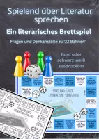 Vorschau - Spiele - 22 Bahnen: Literarisches Brettspiel - Deckblatt