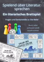 Vorschau - Spiele - Die Welle: Literarisches Brettspiel - Deckblatt