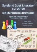 Vorschau - Spiele - Feuerwanzen lügen nicht!: Literarisches Brettspiel - Deckblatt