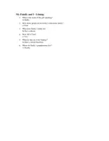 Vorschau - Arbeitsblätter - Hörverstehen "Family" (4th-6th grade) - Seite 3