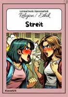 Vorschau - Klassenarbeiten - Lernnachweis Klassenarbeit Religion / Ethik: Streit - Deckblatt