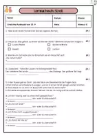 Vorschau - Klassenarbeiten - Lernnachweis Klassenarbeit Religion / Ethik: Streit - Seite 1