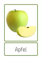 Vorschau - Präsentationen/Tafelbilder - 40 Tafelbilder Wortschatz Obst jeweils im DinA 4 Format - Seite 2
