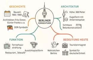 Vorschau - Arbeitsblätter - Lernposter + Arbeitsblatt "Berliner Fernsehturm" + Onlineübung & MP3 + Mindmap + Infografik - Seite 3