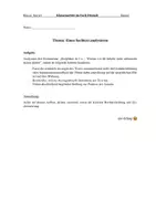 Vorschau - Klassenarbeiten - Klassenarbeit - Sachtextanalyse "Kennzeichnungspflicht von Künstlicher Intelligenz (KI) auf Social Media" - Deckblatt