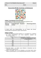 Vorschau - Test - Materialpaket: Klausuren Wahlpflicht Naturwissenschaften - Deckblatt