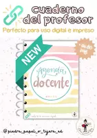 Vista previa - Para docentes: organización, planificación y formación - PLANIFICADOR y AGENDA DOCENTE 26/27 uso digital e impreso - Portada