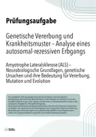 Vorschau - Prüfungsvorbereitung - Prüfungsaufgabe Amyotrophe Lateralsklerose (ALS) - Deckblatt