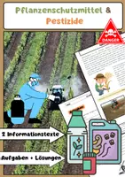 Vorschau - Arbeitsblätter - Pflanzenschutzmittel & Pestizide – Wirkung, Risiken, Alternativen - Deckblatt