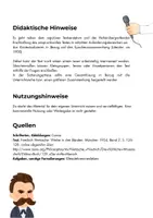 Vorschau - Arbeitsblätter - Nietzsche- Der tolle Mensch - Seite 1