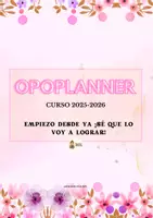 Vista previa - Para docentes: organización, planificación y formación - OPOPLANNER 2025-2026 - Portada