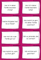 Vorschau - Aufgabenkarten - Gesprächskarten Schreibanlass Familie - Seite 2