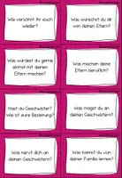 Vorschau - Aufgabenkarten - Gesprächskarten Schreibanlass Familie - Seite 3