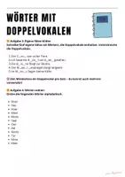 Vorschau - Arbeitsblätter - Rechtschreibtraining - Materialpaket - Rechtschreibung Klasse 2&3, ai/ei, ä/e, ck, tz/tzt/zz, dd/dt/tt, chs, v/V, Doppelvokale - Seite 3