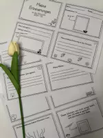 Vorschau - Mal- und Bastelvorlagen - Büchlein zum Schuljahr 25/26 /Sommerferien/ Erinnerungen - Deckblatt