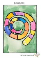 Vorschau - Mal- und Bastelvorlagen - Hundertwasser und die Spirale im Kunstunterricht - Seite 2