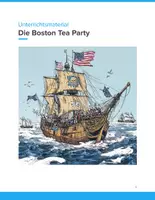 Vorschau - Unterrichtsreihen - Boston Tea Party – Wendepunkt der US-Geschichte (Sek I) - Deckblatt