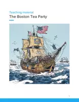 Vorschau - Unterrichtsreihen - Boston Tea Party – Explore the Spark of Revolution! - Deckblatt