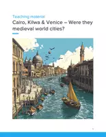 Vorschau - Unterrichtsreihen - Were Cairo, Kilwa & Venice the World Cities of the Middle Ages? | GESCHICHTE BILINGUAL - Deckblatt