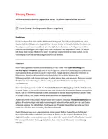 Vorschau - Test - Klassenarbeit Stellungnahme und Argumentieren - Klasse 9 (mit Musterlösung) - Seite 1