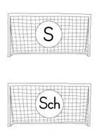 Vorschau - Spiele - Auditive Differenzierung S - Sch (Fußballspiel) - Seite 1