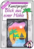 Vorschau - Stundenentwürfe - Kunst im SOMMER: Blick aus einer Höhle - Deckblatt