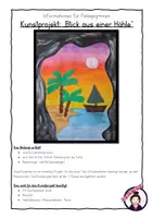 Vorschau - Stundenentwürfe - Kunst im SOMMER: Blick aus einer Höhle - Seite 2