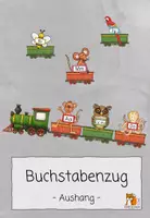Vorschau - Poster - Buchstabenzug | Anlaute | Klassenraum - Dekoration | 1. Klasse - Deckblatt