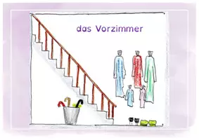 Vorschau - Spiele - Räume und Möbel erkennen und benennen - DaZ-Material - Seite 3