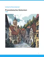 Vorschau - Unterrichtsreihen - Französische Kolonien im Unterricht – Geschichte verstehen, Gegenwart deuten (SEK I) - Deckblatt