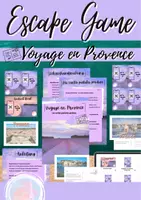 Vorschau - Stundenentwürfe - Voyage en Provence: Les cartes postales perdues (Escape Game) - Deckblatt