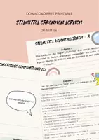 Vorschau - Unterrichtsreihen - Welche Wirkung haben Worte? – Stilmittel entdecken - Deckblatt