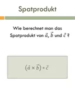Vorschau - Aufgabenkarten - Quiz: Vektorrechnung - Spatprodukt - Seite 3