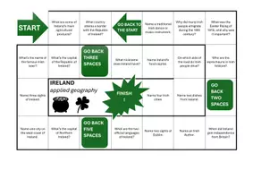 Vorschau - Spiele - Ireland Board Game - Plauderbrettspiel + Lösung - Seite 1