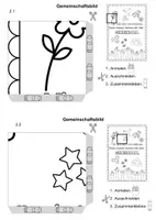 Vorschau - Mal- und Bastelvorlagen - Gemeinschaftsbild Wir sind bunt Diversität kooperatives Poster Growth Mindset - Seite 3