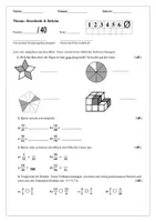 Vorschau - Test - Klassenarbeit: Brüche & Bruchteile inkl. Musterlösung - Seite 2