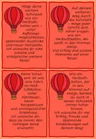 Vorschau - Mal- und Bastelvorlagen - Abschiedsgeschenk Heißluftballon (Lehrerwechsel/Schulwechsel) - Seite 3