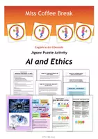 Vorschau - Arbeitsblätter - Artificial Intelligence and Ethics (Gruppenpuzzle) - Deckblatt