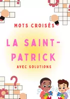 Aperçu - Feuilles d'exercices - Saint-Patrick – Mots croisés avec corrigé pour le primaire - Page de couverture